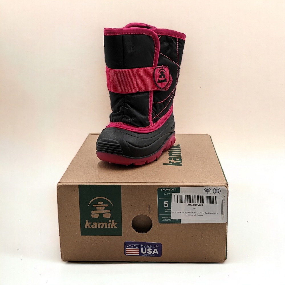 Kamik Snowbug 3 Snow Boot Size 5 Toddler